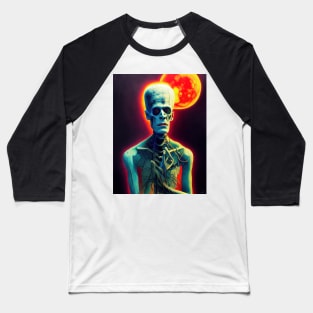 Frankenstein Hallowe T-Shirt Baseball T-Shirt